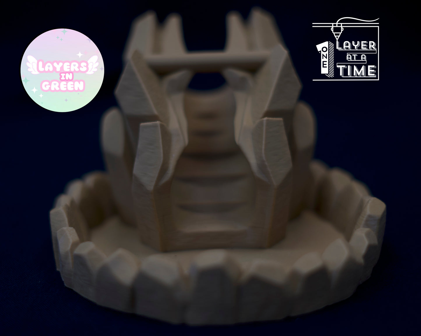 Deer Skull Dice Tower 3D Print