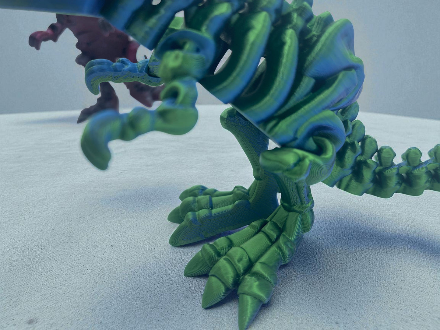 Skeleton T-Rex with Stand