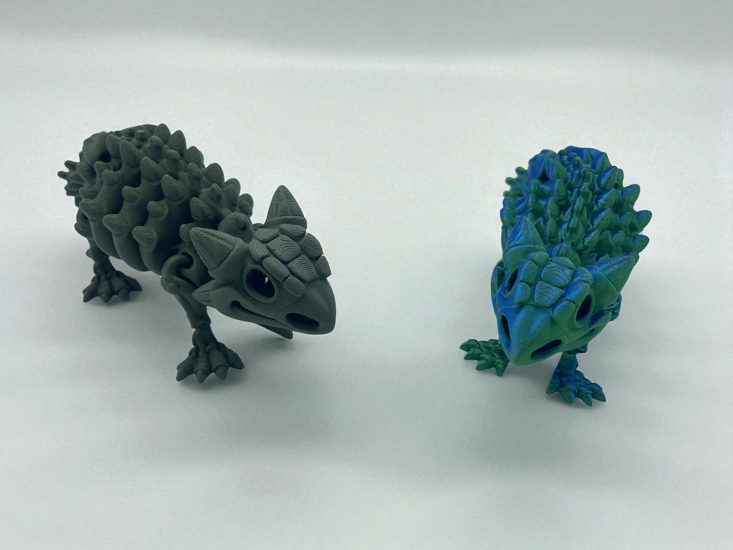 Skeleton Ankylosaurus with Stand