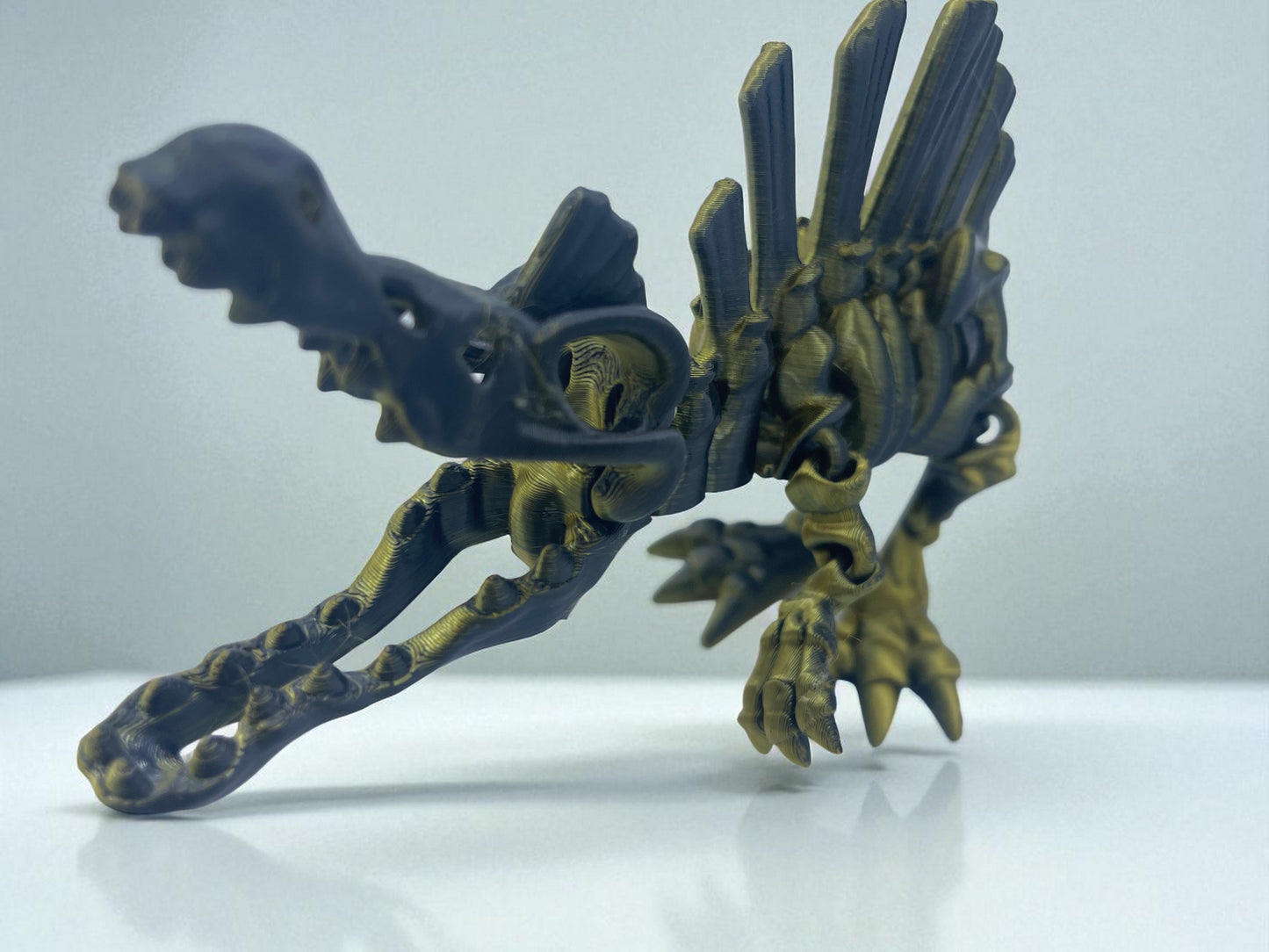 Skeleton Spinosaurus with Stand