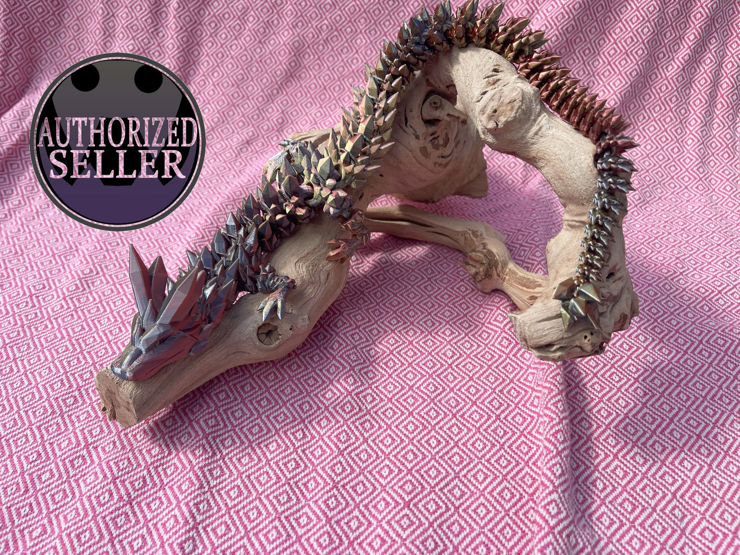 3D Printed Articulated Dragon
