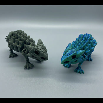Skeleton Ankylosaurus with Stand
