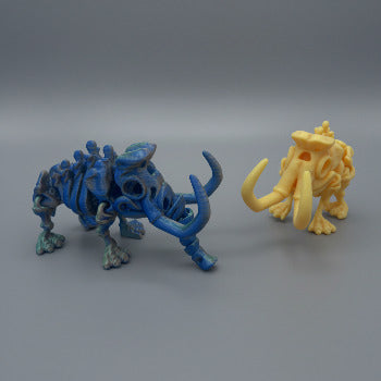 Skeleton Mammoth with Stand
