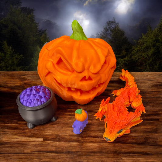 Pumpkin Jack-o’-Lantern Mystery Box