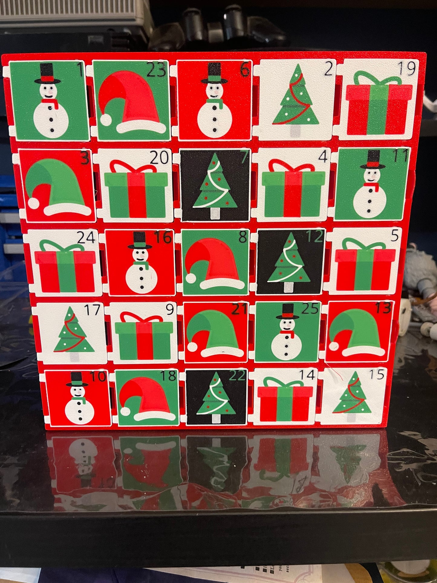 3D Printed Advent Calendar