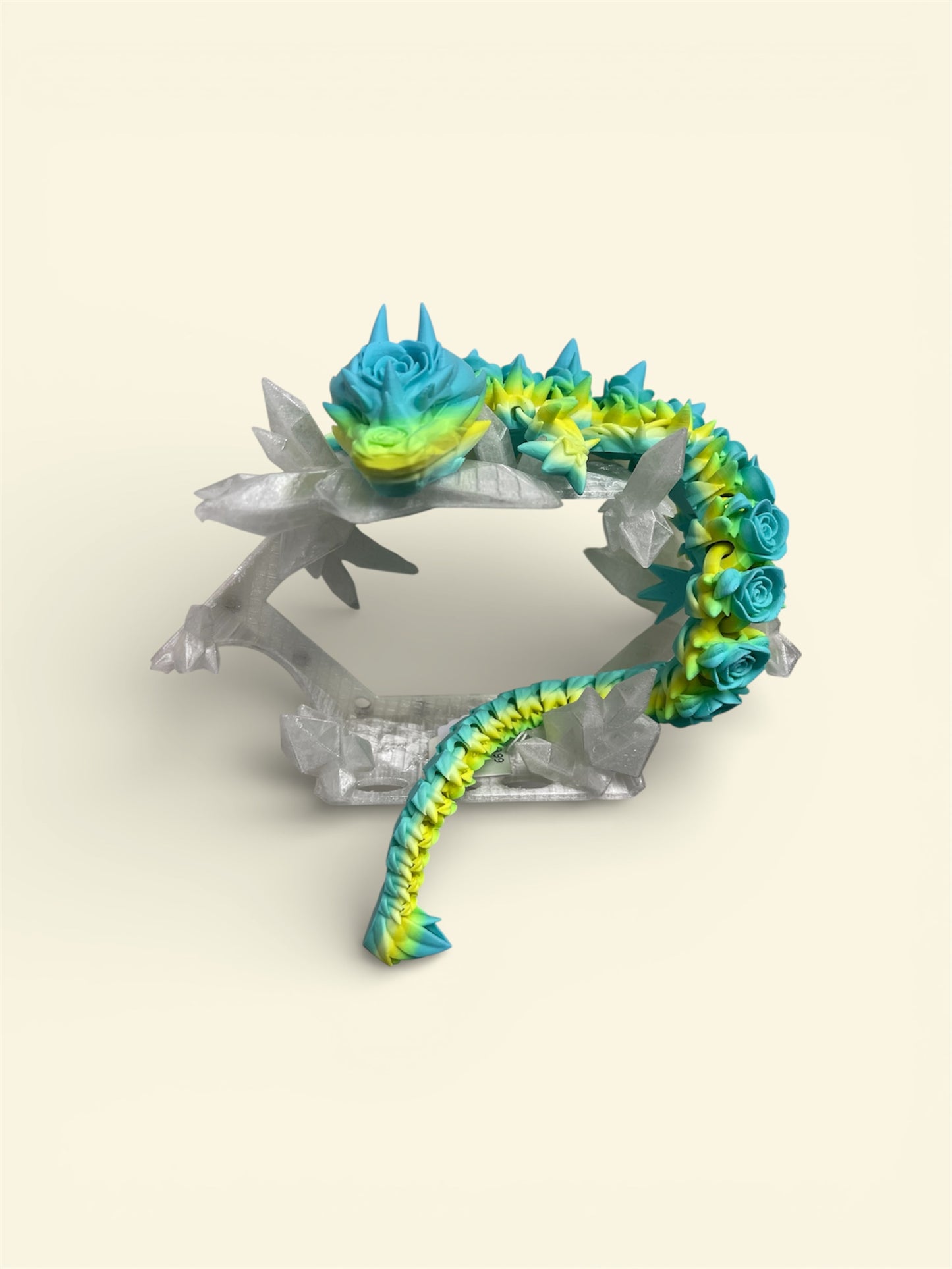 Crystal Cave Articulated Dragon Stand/Wall