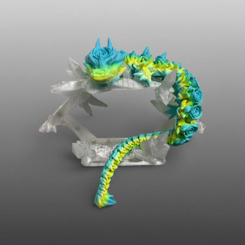 Crystal Cave Articulated Dragon Stand/Wall