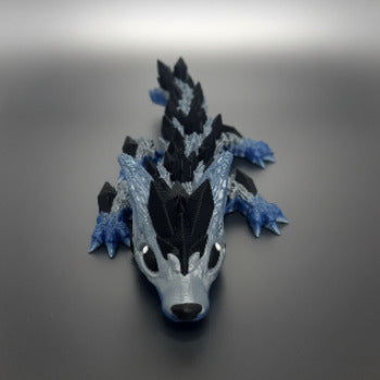 Baby Crystal Wolf Dragon