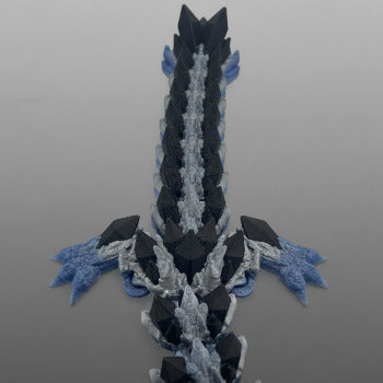 Baby Crystal Wolf Dragon