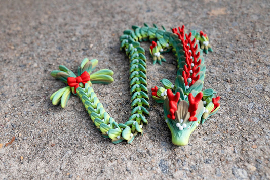 Over-the-top Mistletoe Dragon