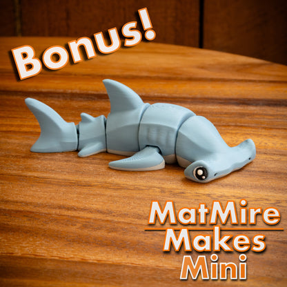 Mega Hammerhead Sharks