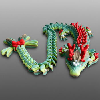 Over-the-top Mistletoe Dragon