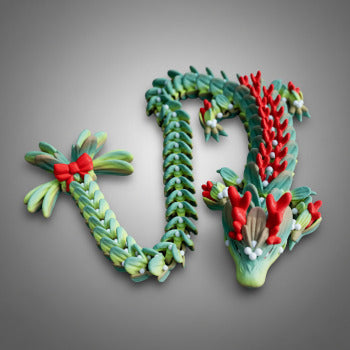 Over-the-top Mistletoe Dragon