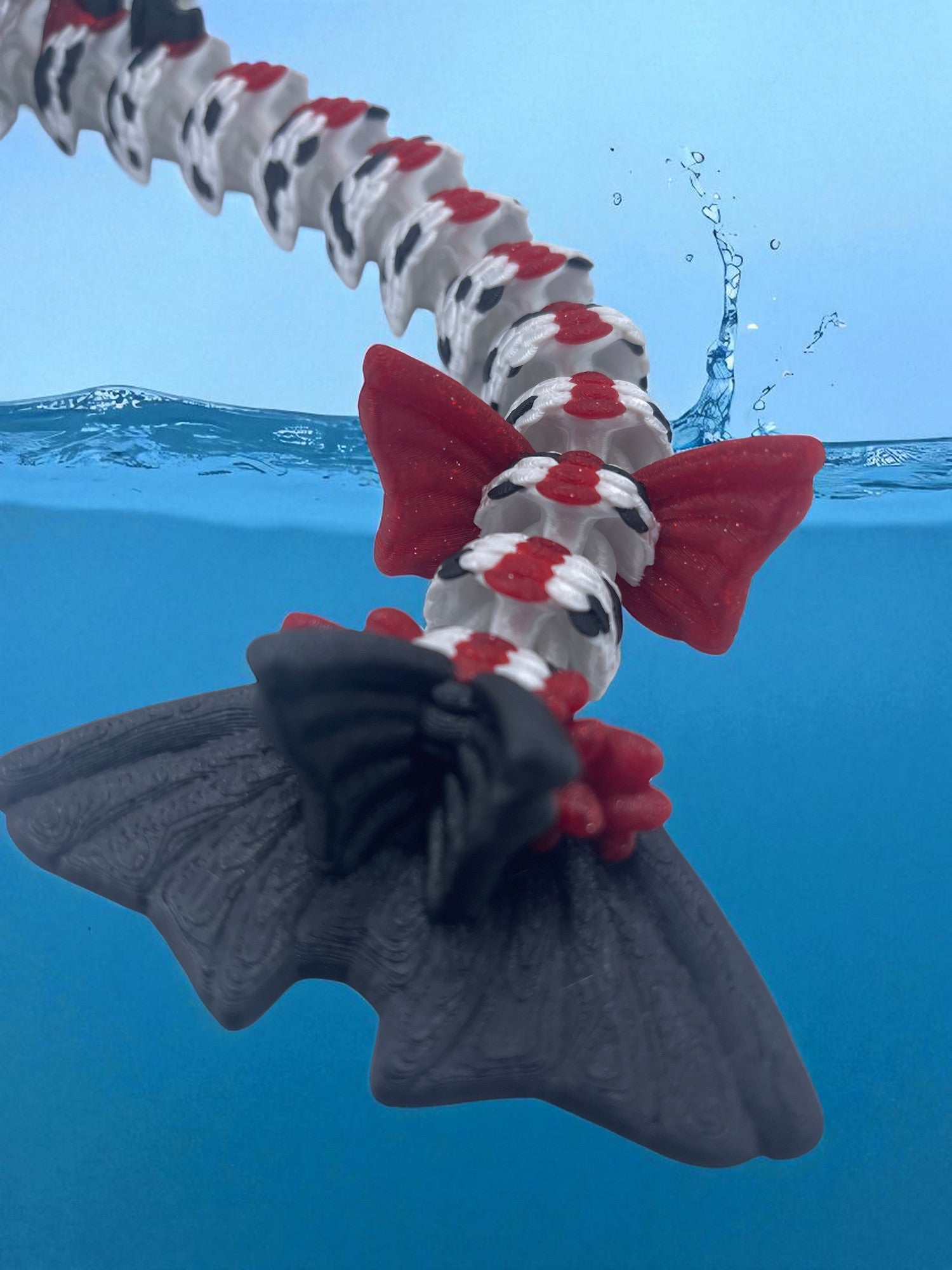 Koi dragon tail