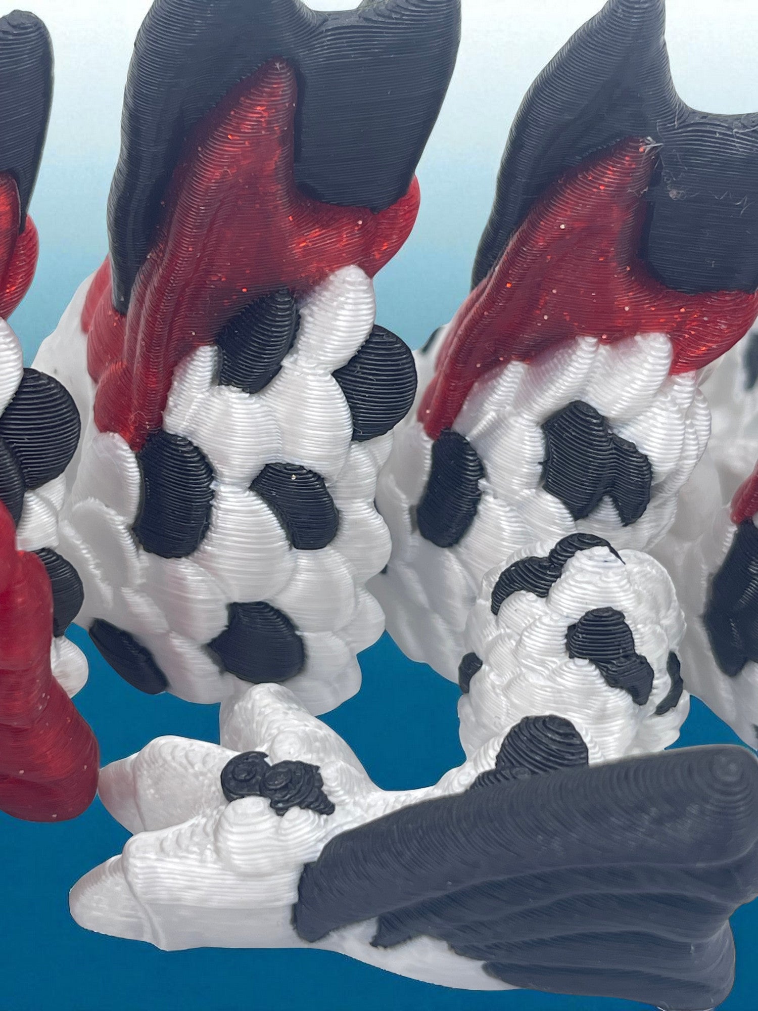 Koi dragon scales