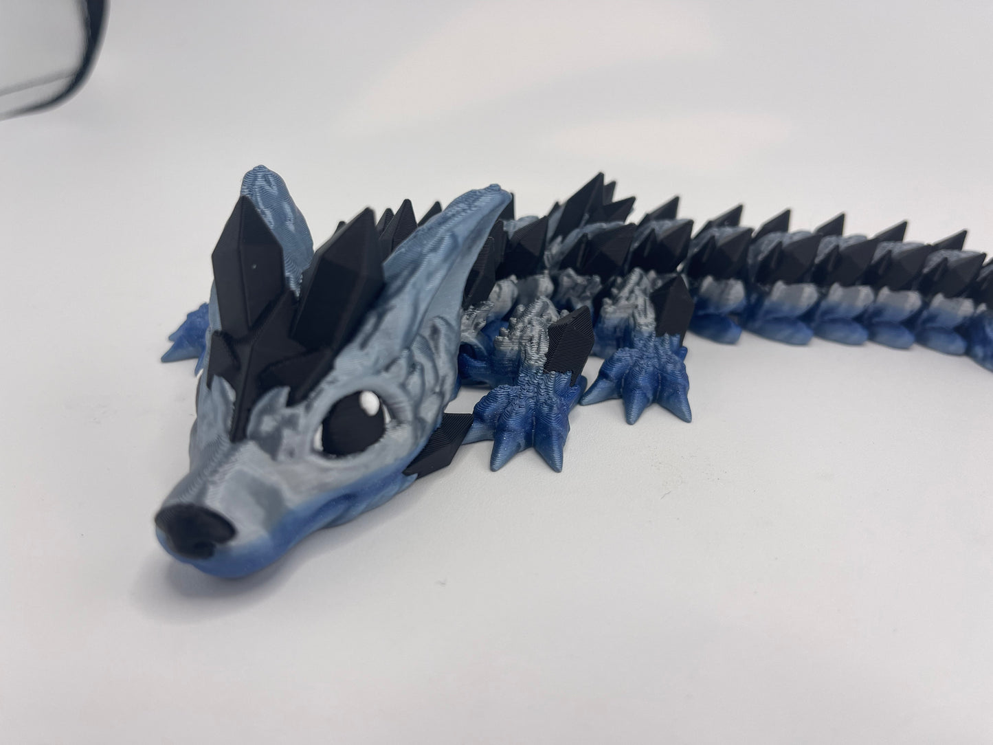 Baby Crystal Wolf Dragon