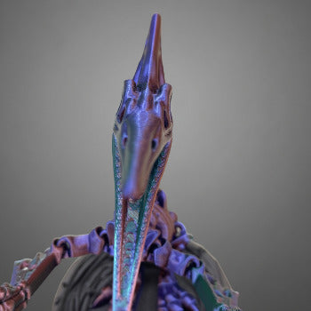Skeleton Pteranodon with Nest Stand