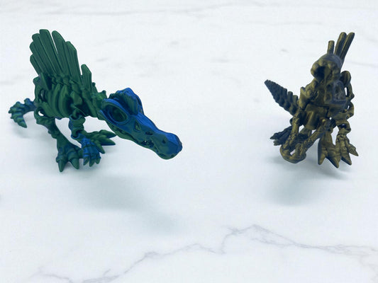 Skeleton Spinosaurus with Stand
