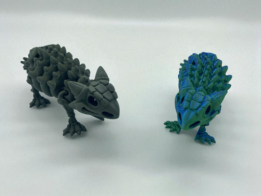 Skeleton Ankylosaurus with Stand