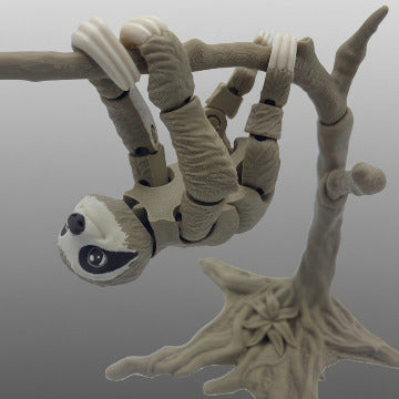Sloth in tree