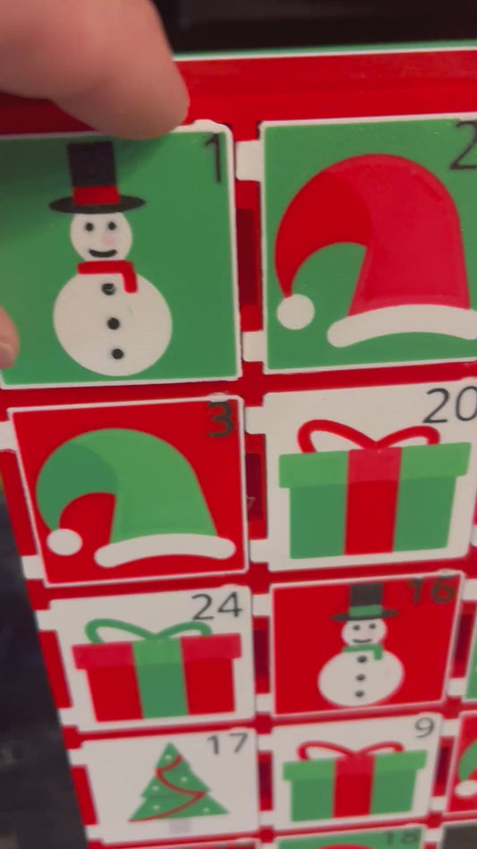 3D Printed Advent Calendar